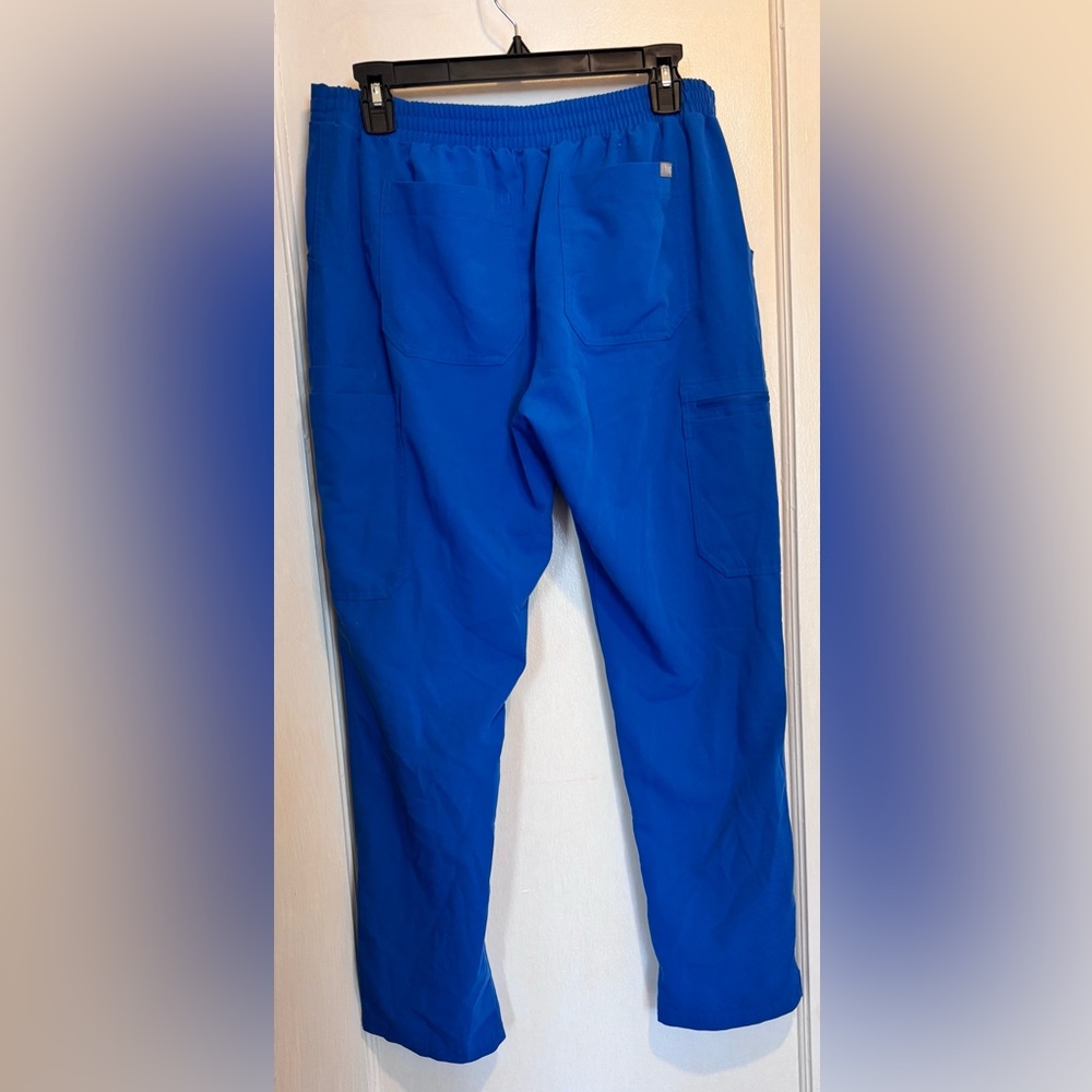 FIGS Women’s Straight-Leg Scrub Pants TW2000P – Royal Blue – Size M petite - Picture 2 of 9